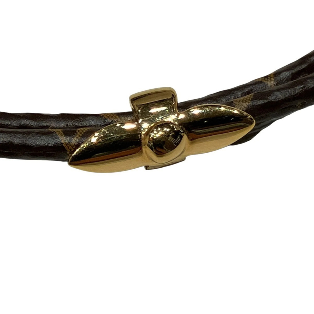 LOUIS VUITTON Gold Monogram Charm Bracelet - Picture 5 of 8